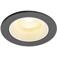 SLV Spot encastré Numinos XS noir/blanc 3000K - 40 deg