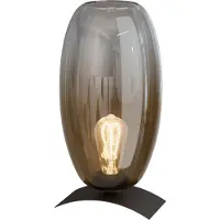 Masterlight Lampe de table Olive Verre de 18,5 cm Ø - cacao