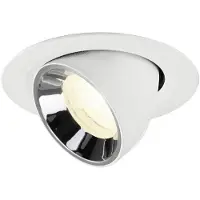 SLV Spot encastré Numinos Gimble XS blanc/chrome 4000K - 40 deg