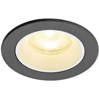 SLV Spot encastré Numinos XS noir/blanc 3000K - 55 deg
