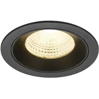 SLV Spot encastré Numinos L noir 3000K - 55 deg