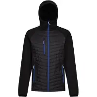 Regatta Veste à capuche « Navigate Hybrid » pour homme FK2584 (3XL) (noir/bleu roi)