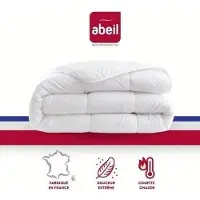 Abeil Couette Chaude Douceur Auvergnate, 220 x 240 cm, 2 Personnes, 400gr/m²