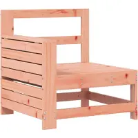 vidaXL Canapé de jardin avec accoudoirs et table d'appoint en bois massif de douglas