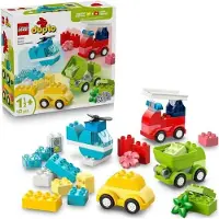 LEGO DUPLO My First Les Véhicules Créatifs, Jeu de Construction, Motricité Fine, Garçon ou Fille, 1+ an