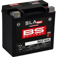 Bs Battery BATTERY SLA Max Batterie sans entretien Activée en usine - BGZ16HL