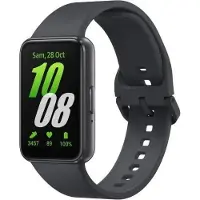 Samsung Bracelet Connecté Galaxy Fit 3, Écran AMOLED 1.6", Suivi Santé, Commandes Multimédias, Gris