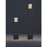 Beneito Faure Popa Spot À Énergie Solaire Noir 100 Cm 4000K Luminaire De Jardin