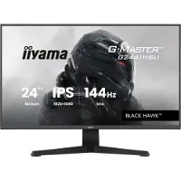 Iiyama Écran PC Gamer 24 pouces, FHD, 144Hz, Dalle IPS, 1ms, G-Master