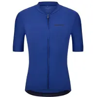 Santini Sensation Short Sleeve Jersey Bleu XL