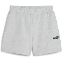 Puma Ess Small N1 Logo 4” Lightweight Sweat Shorts Gris S Femme