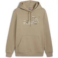 Puma Sweat à capuche Ess+ Camo Beige XS Homme Beige XS
