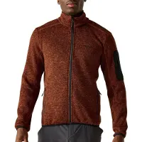 Regatta Newhill Full Zip Fleece Marron 3XL Homme