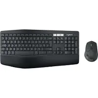 Logitech 920-008229 clavier Souris incluse Universel RF sans fil + Bluetooth QWERTY Nordique Noir