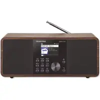 Telestar DIRA S 24i Radio stéréo multifonctionnelle DAB+ / FM / Internet / Bluetooth Bois