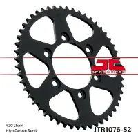 Jt 420 Jtr1076.52 Steel Rear Sprocket Argenté 52t