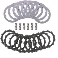 EBC Srk Series Street Racer Aramid Fiber Srk124 Full Clutch Argenté