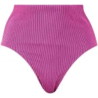 Puma Swim Ribbed High Waist Bikini Bottom Rose XL Femme