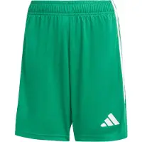 Adidas Garçons, Bas de sport, grüne Kindershorts der Tiro League (128), Blanc, Vert