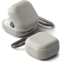 Ringke Étui magnétique Onyx pour Samsung Galaxy Buds 4, 4 Pro - gris