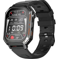 24hShop , Smartwatch sportive Motive 8S antichoc étanche Tracker santé, Noir