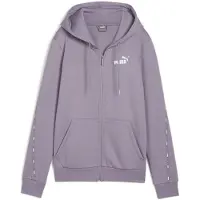 Puma Ess Tape Full Zip Sweatshirt Violet M Femme
