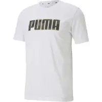 Puma Metallic Nights Graphic Short Sleeve T-shirt Blanc L Homme
