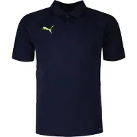 Puma Teamliga Short Sleeve Polo Bleu S Homme