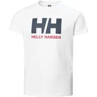 Helly Hansen Logo Short Sleeve T-shirt Blanc 10 Years Garçon