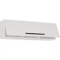 VCM Étagère suspendue en bois | Étagère économiseuse d'espace | Dimensions: H. 30 x W. 95 x D. 30 cm | Étagère élégante suspendue | Étagère de rangement | Bibliothèque | Planche murale - Arila L