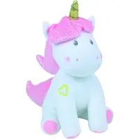 Jemini Musical Unicorn Peluche pour enfants - 24 cm