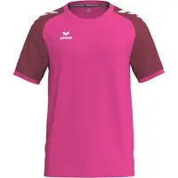 Erima Maillot Wings Manches Courtes Rose Glo/bordeaux - XXXL