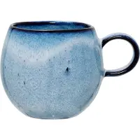 Bloomingville Sandrine Tasse, Bleu, faïence