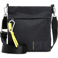 Suri Frey Sac à bandoulière jaune fluo / noir