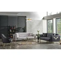 Xl Moebel Gmbh Sofagarnitur 3+3+1 Sitzer Textil Holz Sofa 3 Sitzer Modern Sessel Komplett Set