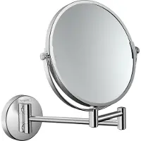 Hansgrohe Logis UNIVERSAL miroir de rasage, inclinable, pivotant, D 188mm, chromé, 73561000