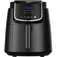 Midea MF-CN40C2 Friteuse à air chaud noir - capacité 4L