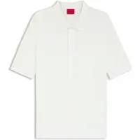 HUGO San Paco 10277643 Short Sleeve Shirt Blanc XL Homme