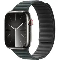 Apple Watch 42/44/45 mm Bracelet de Montre à Maillons Magnétiques Chêne Vert