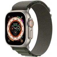 Apple Watch Ultra 49 mm Boucle Alpine Vert S
