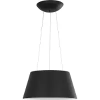 Nova Luce - Luminaire suspendu à LED Volcano, Variante : NOIR