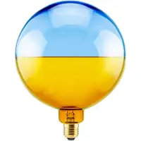 Segula Source lumineuse or et bleu Illusion 6W - E27 - 260 lm - 1900K - Ø 19 cm