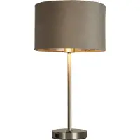 Searchlight Jolie lampe de table Finn or avec de la crème