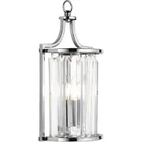 Searchlight Victoria Applique à 1 flamme, chrome avec verre cristal