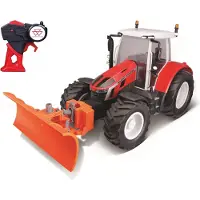 Maisto 82724 - Tracteur télécommandé - Massey Ferguson 5S.145 avec pelle à neige