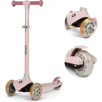 Lionelo JESSY Balance-Roller pour enfants à partir de 3 ans jusqu'à 50 kg - Rose