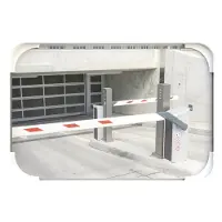 DANCOP Miroir de circulation H400xL600mm plastique,blanc 15m