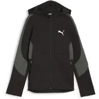 Puma Evostripe Dk Full Zip Sweatshirt Noir 5-6 Years Enfants