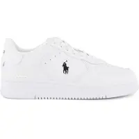 Ralph Lauren Baskets basses 'Masters Court' noir / blanc