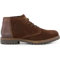 Bugatti Chaussures pour hommes, bottines à lacets, couleur marron, style décontracté